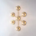 Železné stropní svítidlo vyrobené v Itálii pro interiérové dekorace - Como Viadurini