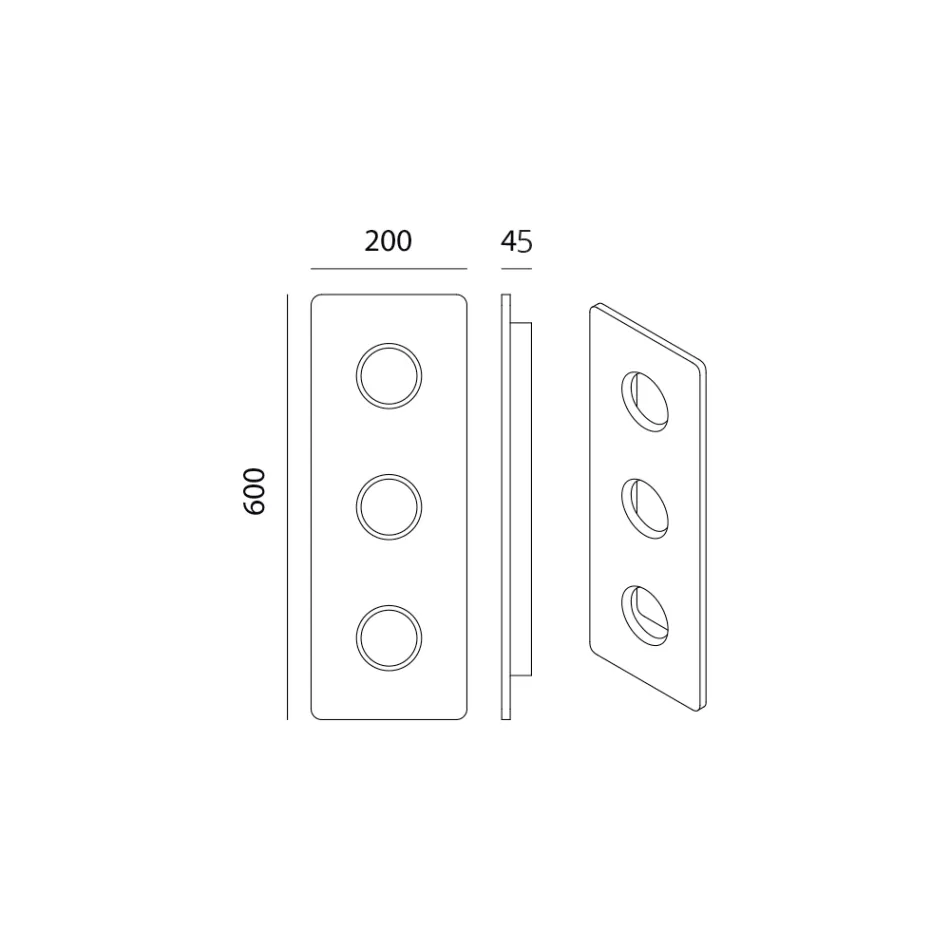 Stropní lampa v toskánské majolice Ručně vyrobená v Itálii - Toscot Vivaldi Viadurini