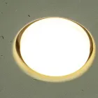 Glazovaná toskánská majoliková stropní lampa vyrobená v Itálii - Toscot Vivaldi Viadurini