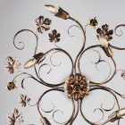 Italské chromované LED stropní svítidlo pro moderní prostory – Fiore Viadurini