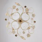 Italské chromované LED stropní svítidlo pro moderní prostory – Fiore Viadurini