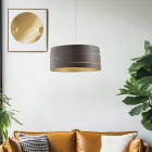 Stropní svítidlo z kovu a skla pro rozptýlené, harmonické světlo – Melograno Viadurini