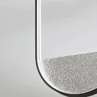 Stropní svítidlo z lakovaného kovu a odnímatelná vložka z granulovaného skla - Catalpa Viadurini