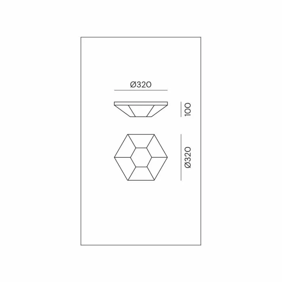 Vintage leštěná mosazná a skleněná stropní lampa 2 velikosti - vázaná kniha od Il Fanale Viadurini