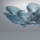 Moderní stropní lampa z benátského skla vyrobená ručně v Itálii - Minos Viadurini