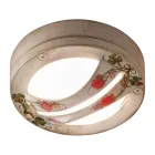 Stropní nebo nástěnné svítidlo pro venkovní použití z ručně malovaného hliníku - Brindisi Viadurini