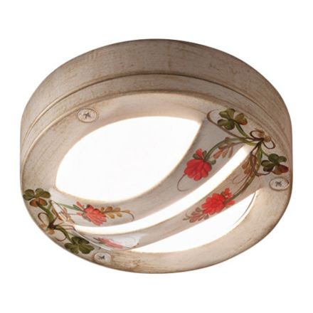 Stropní nebo nástěnné svítidlo pro venkovní použití z ručně malovaného hliníku - Brindisi Viadurini