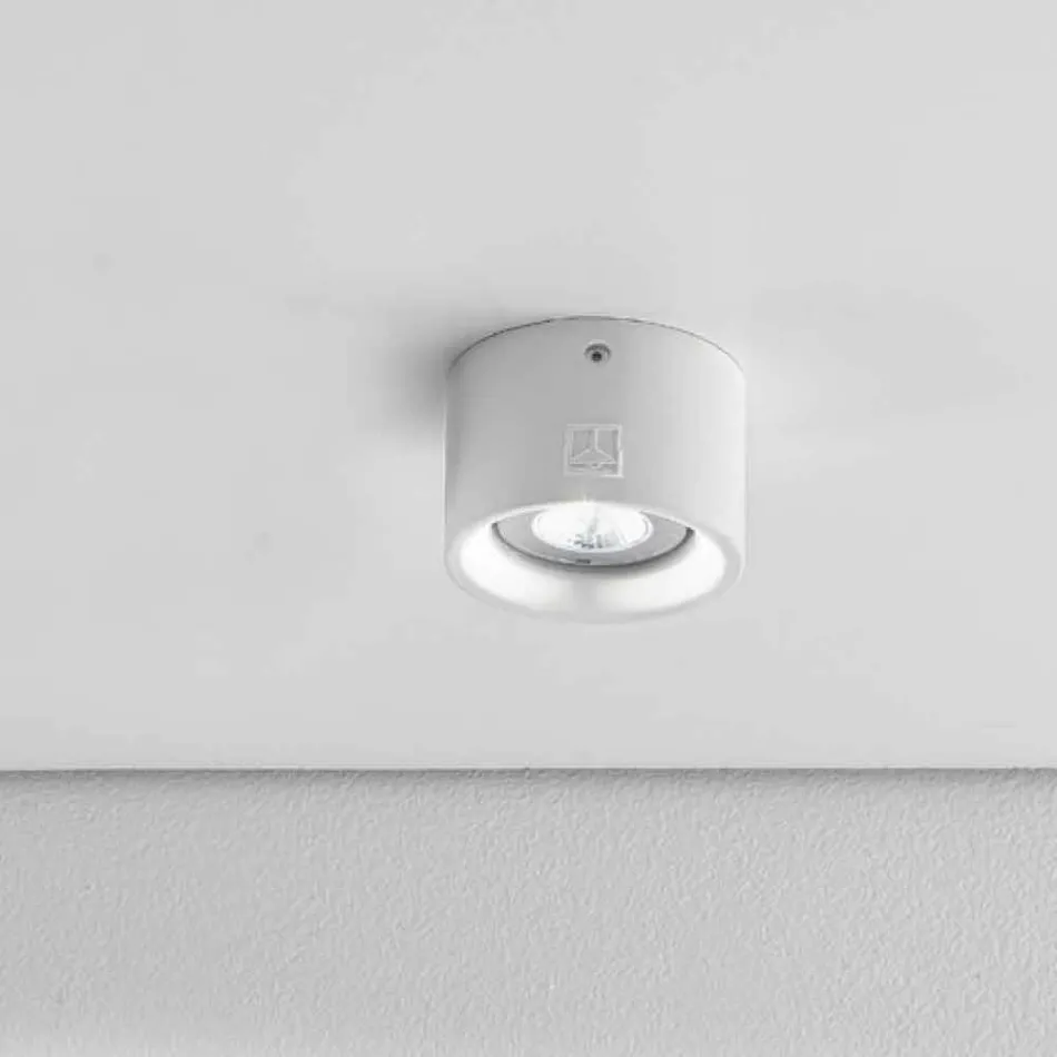 Kulaté stropní svítidlo Led v cementu nebo sádry Nadir 8 Aldo Bernardi Viadurini