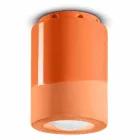 Vintage stropní lampa v keramice Vyrobeno v Itálii - Ferroluce Pi Viadurini