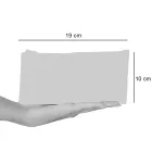 Umělecká ručně tištěná spojková taška, jedinečný kus z bavlny, 2 kusy - Viadurini od Marchi Viadurini