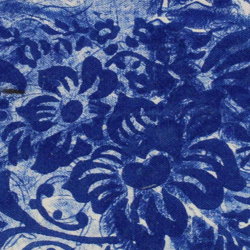 Umělecká ručně tištěná spojková taška, jedinečný kus z bavlny, 2 kusy - Viadurini od Marchi Viadurini