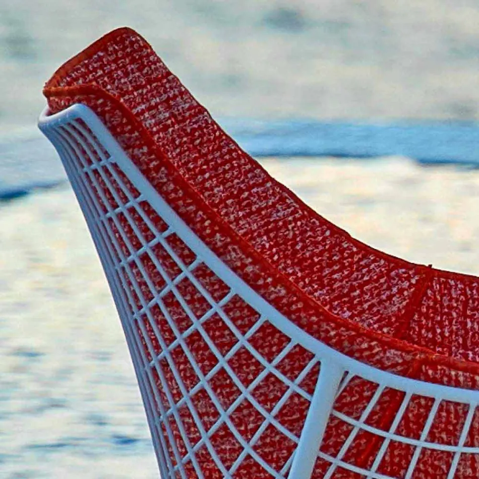 Varaschin Summer Set zahradní houpací křeslo z oceli a dřeva Viadurini