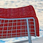 Varaschin Summer Set zahradní houpací křeslo z oceli a dřeva Viadurini