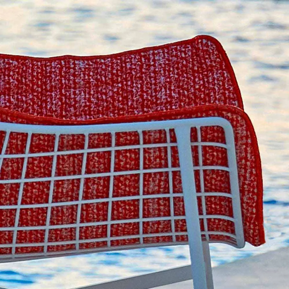 Varaschin Summer Set zahradní houpací křeslo z oceli a dřeva Viadurini