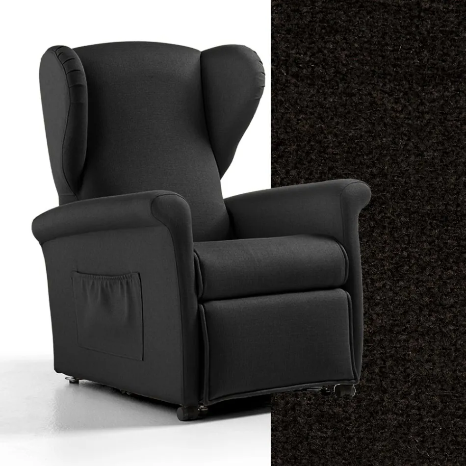 Zvedací křeslo s funkcemi zdvihu, relaxace a postele Made in Italy - Talita Viadurini