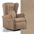 Látkové křeslo s funkcí zvedání, relaxace a postele - Romina Viadurini