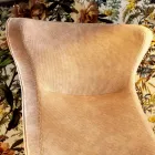 Křeslo Bergére v designové tkanině Grilli Wilde vyrobené v Itálii Viadurini