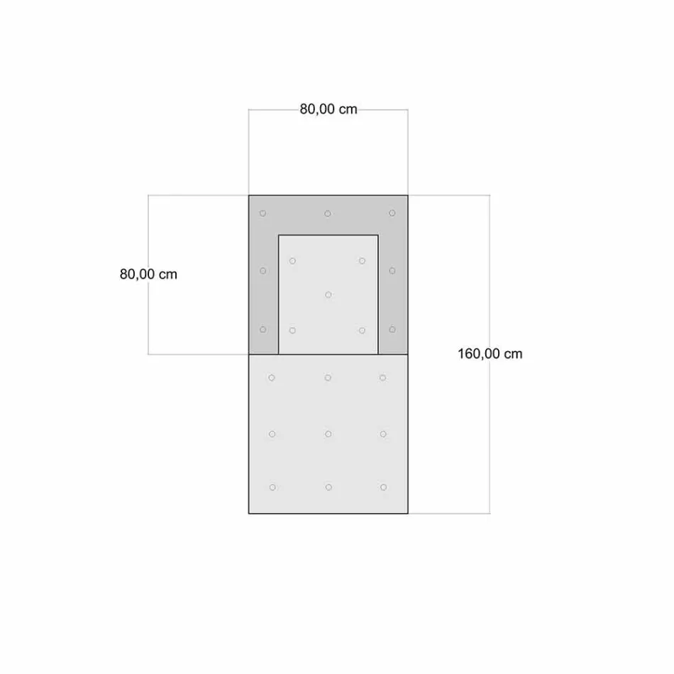 Etnické Design Chaise Longue křeslo v šedé nebo modré sametové vlákně Viadurini