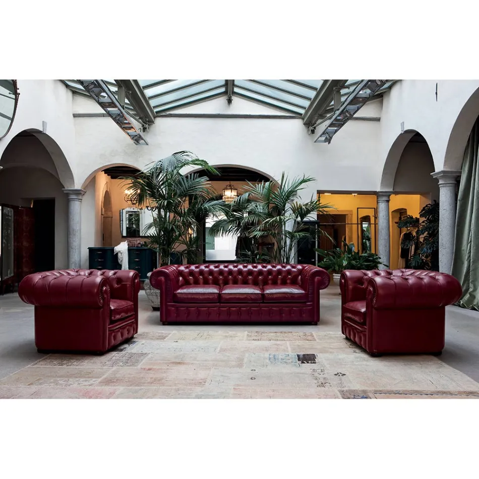 Klasické křeslo s nohami ve tvaru cibule z bukového dřeva Made in Italy - Spassoso Viadurini