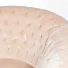 Křeslo obráběné prošívané umělé kožešiny Balma Viadurini