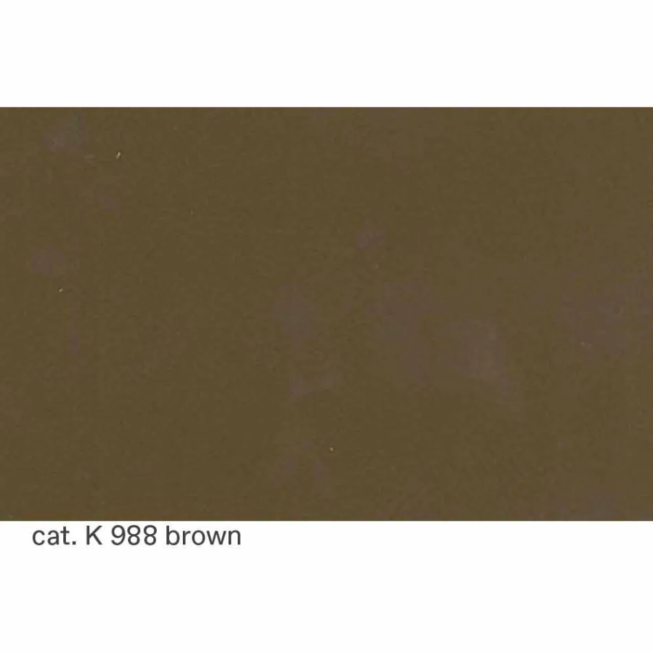 Klasické křeslo potažené kůží s dřevěnými nožičkami vyrobené v Itálii - Idra Viadurini