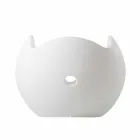 Houpací křeslo Kulaté světlé Slide Blos vyrobené v Itálii Viadurini