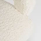 Křeslo s područkami z pryžového dřeva a sedáku s vlněným efektem - Patrizia Viadurini