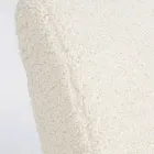 Křeslo s područkami z pryžového dřeva a sedáku s vlněným efektem - Patrizia Viadurini