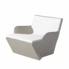 Křeslo s područkami Slide Kami Moderní design vyrobený v Itálii Viadurini