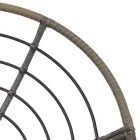 Křeslo s hliníkovým rámem potaženým polyratanem a konferenčním stolkem - Puntina Viadurini