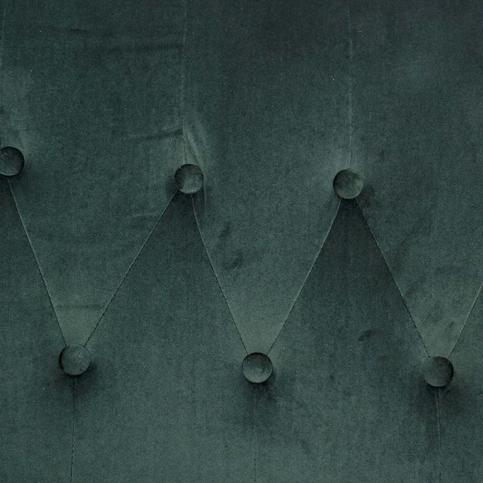 Křeslo s nastavitelnou konstrukcí z chromované oceli a sametu - Giulia Viadurini