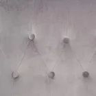 Křeslo s nastavitelnou konstrukcí z chromované oceli a sametu - Giulia Viadurini