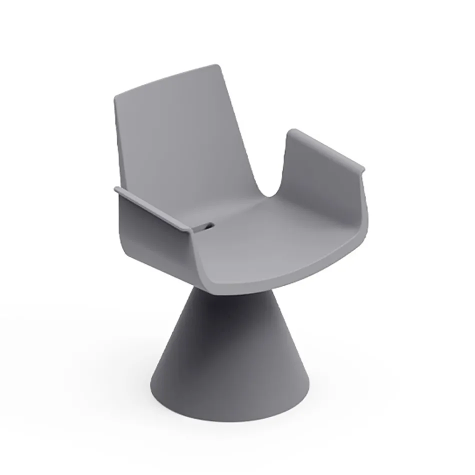 Venkovní křeslo s polyethylenovými područkami - Bazén Viadurini