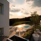 Designové venkovní křeslo z barevného polyetylenu Made in Italy - Ervin Viadurini