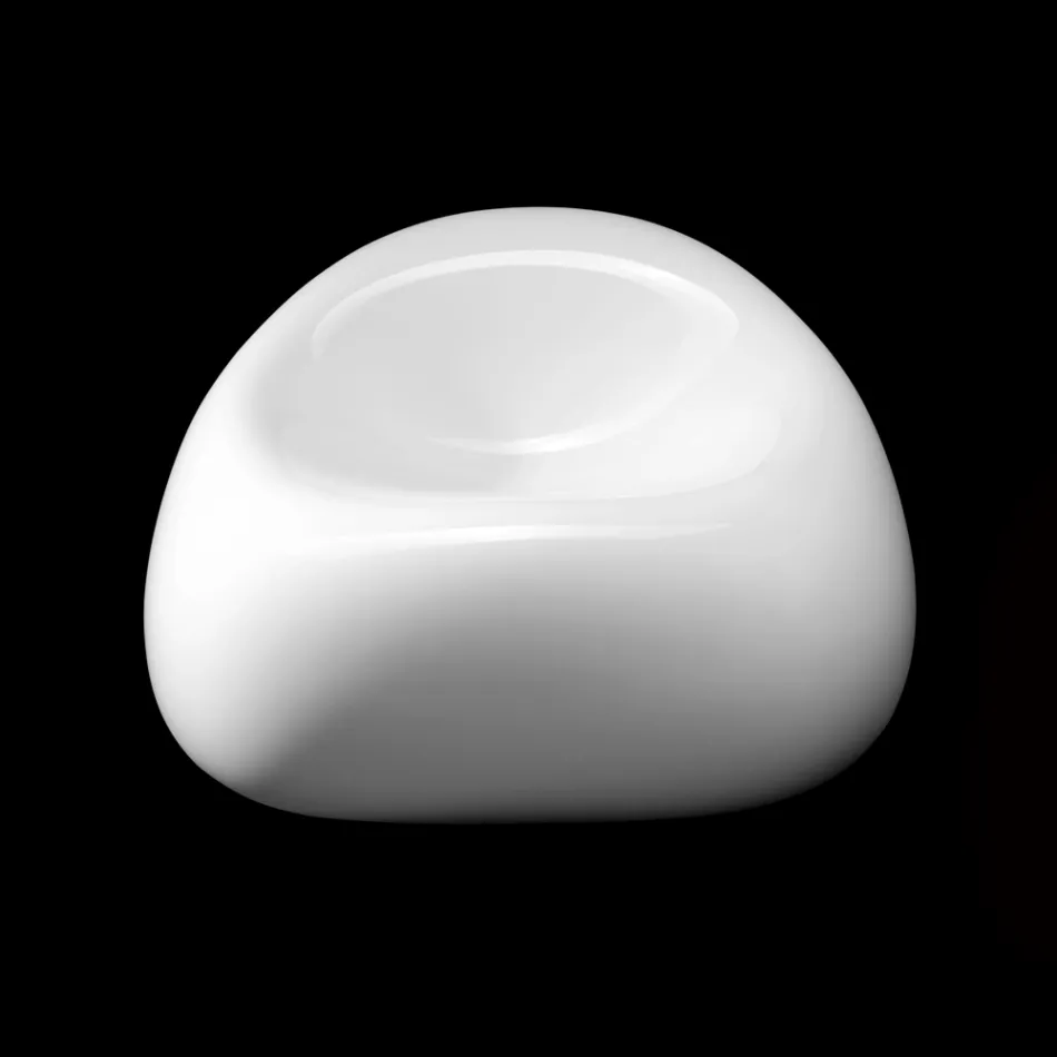 Designové venkovní křeslo z barevného polyetylenu Made in Italy - Ervin Viadurini