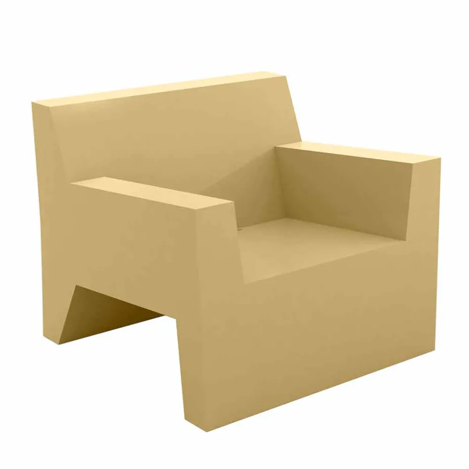 Jut by Vondom navrhl venkovní křeslo z polyethylenové pryskyřice Viadurini