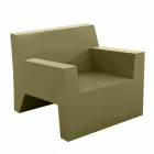 Jut by Vondom navrhl venkovní křeslo z polyethylenové pryskyřice Viadurini