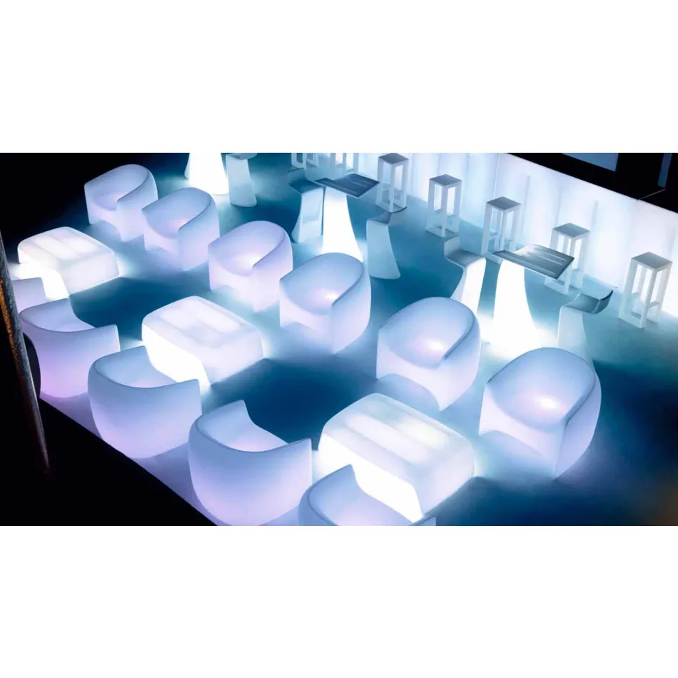 Outdoorové křeslo Blow Vondom z polyethylenové pryskyřice, design Viadurini