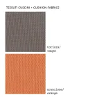 Venkovní křeslo z polyetylenu s polštářem Made in Italy - Chiabotto Viadurini