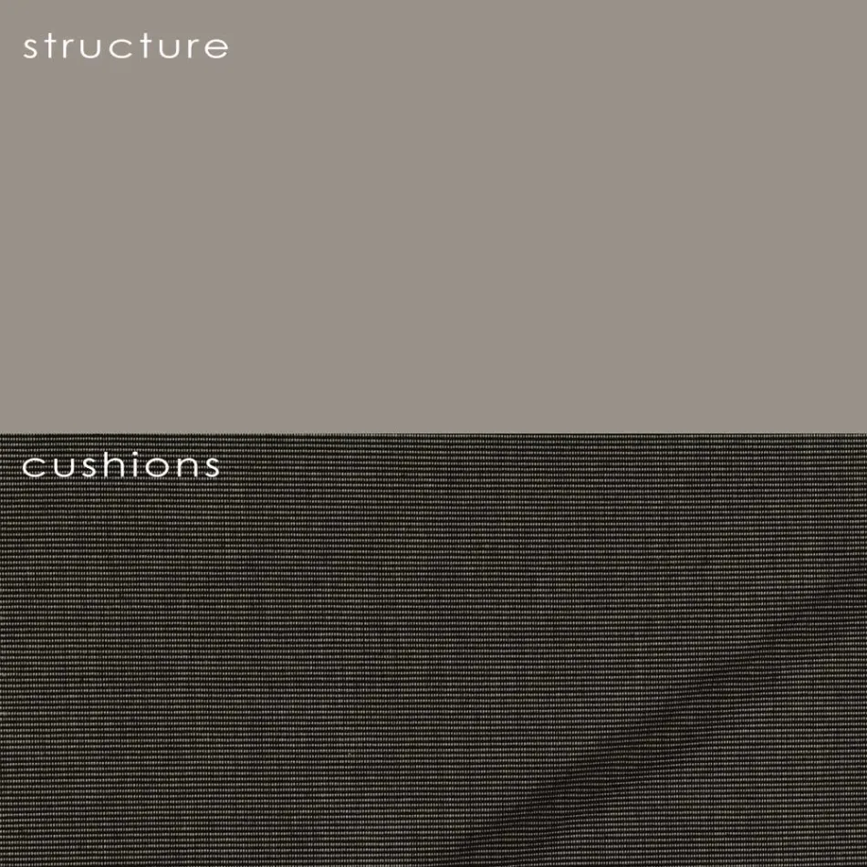 Venkovní křeslo z polyetylenu s polštářem vyrobeno v Itálii - Freccia Viadurini