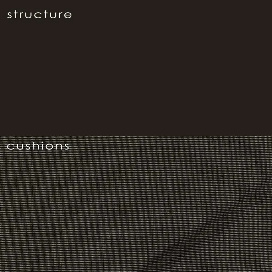 Venkovní křeslo z polyetylenu s polštářem vyrobeno v Itálii - Freccia Viadurini