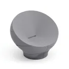 Venkovní křeslo z polyethylenu dostupné v různých barvách - Ručník Viadurini