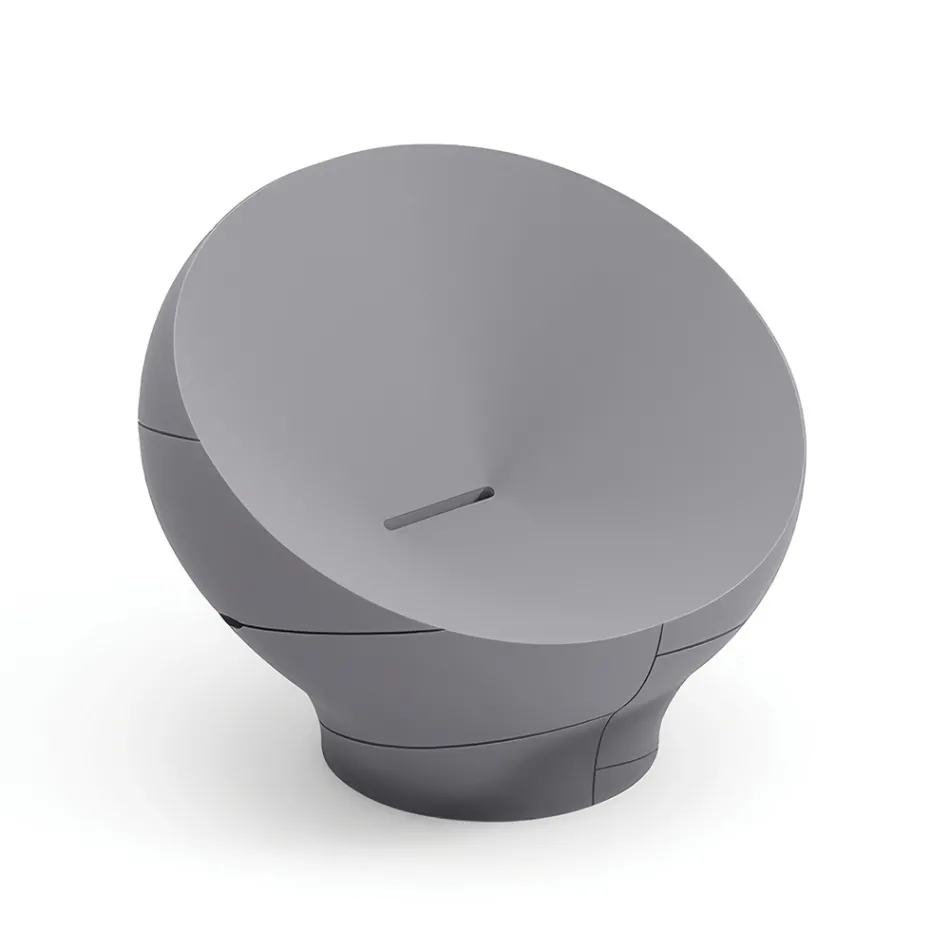 Venkovní křeslo z polyethylenu dostupné v různých barvách - Ručník Viadurini