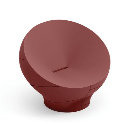 Venkovní polyetylénové křeslo dostupné v různých barvách - Ručník Viadurini