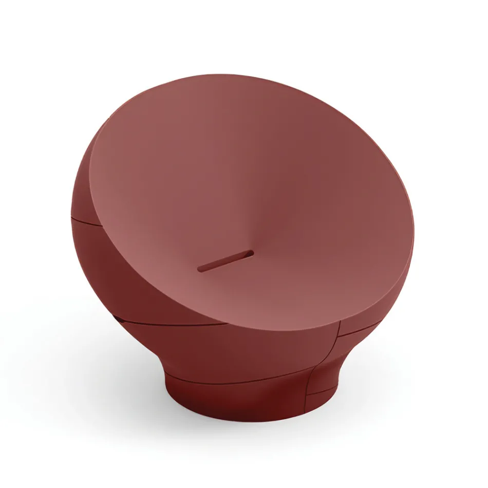 Venkovní polyetylénové křeslo dostupné v různých barvách - Ručník Viadurini