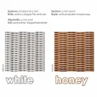 Venkovní polyetylénové křeslo ručně tkané Naomi Viadurini