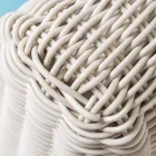 Venkovní křeslo z tkaného polyratanu - Charlie Viadurini