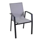 Venkovní křeslo z hliníku a textilenu - mapa Viadurini