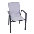 Venkovní křeslo z hliníku a textilenu - mapa Viadurini