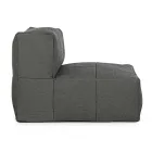 Venkovní křeslo potažené snímatelnou látkou, Homemotion - Lydia Viadurini